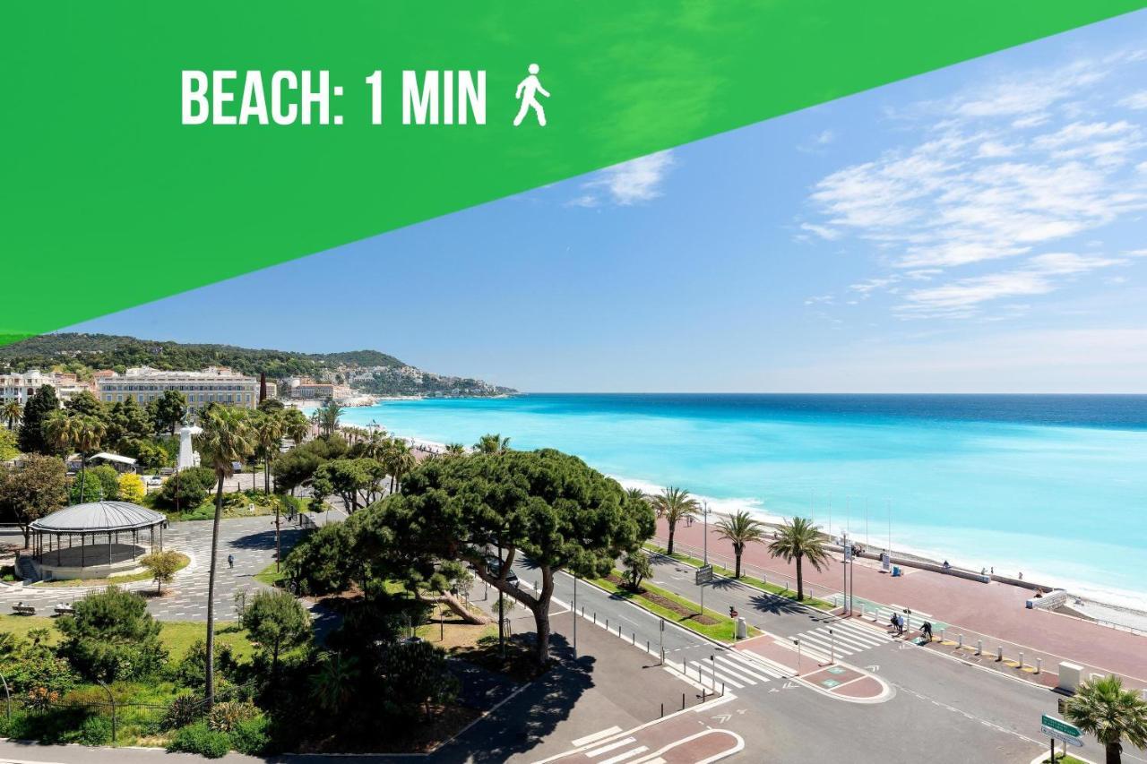 Sea - 2 Bedroom - Kitchen - Wifi - Tramway - Air Conditioner Nice Exterior photo